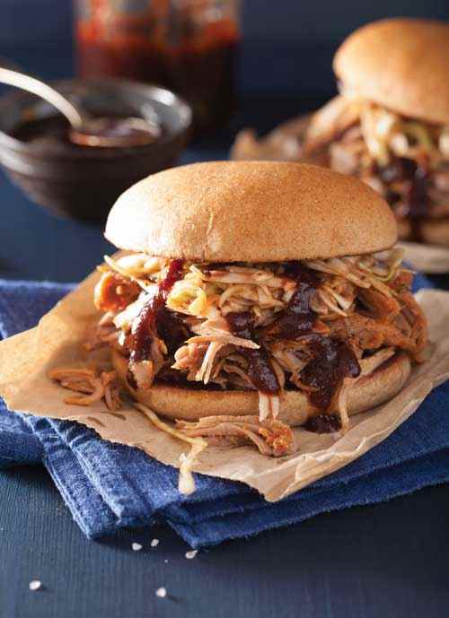 A slow cooker classic, pulled pork and it's variety of uses.